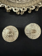German Silver Pooja Thali Set