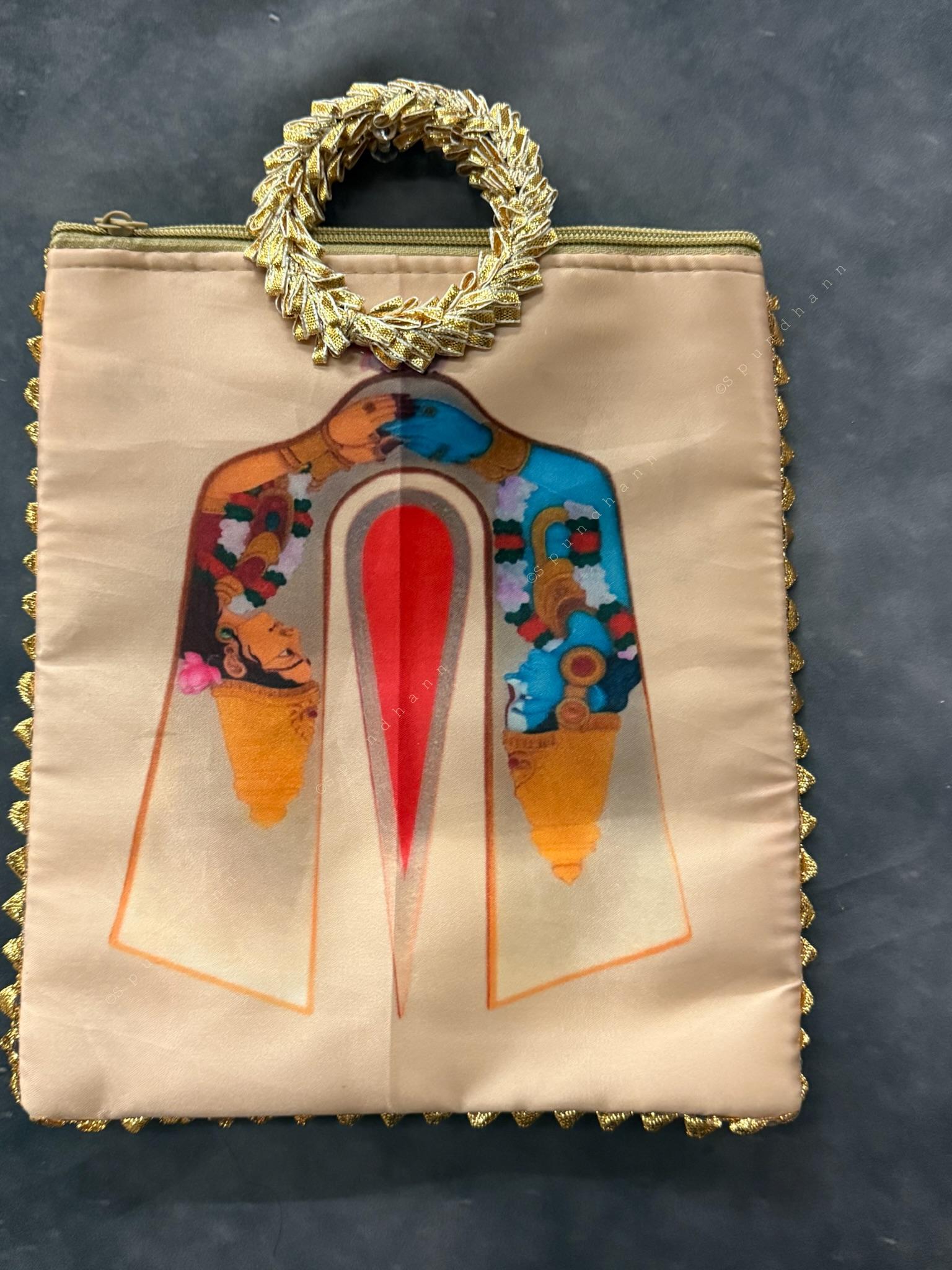 Colorful Gift Handbags with Gotapatti Handle