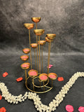 Dazzling Tree Trunk Multi Tea Light Holder