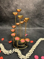 Dazzling Tree Trunk Multi Tea Light Holder