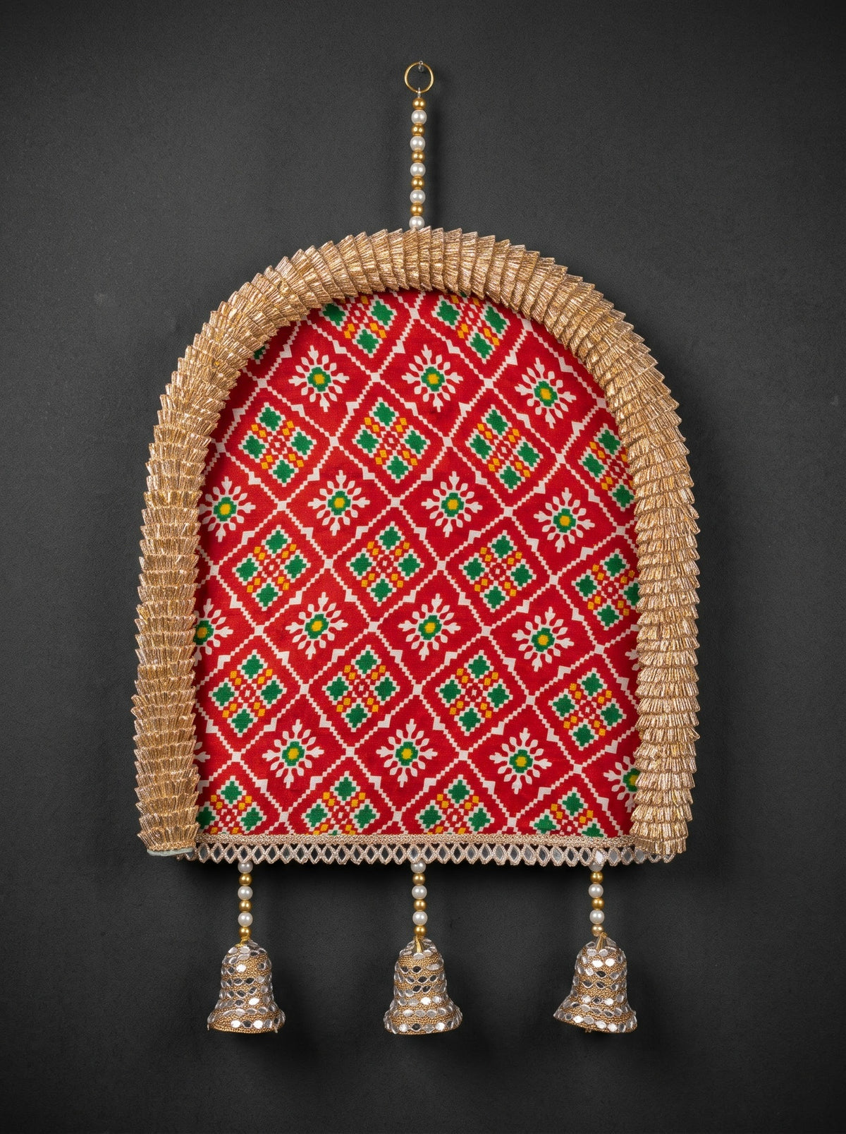 Divine Patola Halo and Chowki Aasan Set