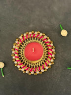 Bangle Tealight Holder with Pearls