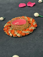 Colorful Gotapatti Bangle Tea Light Holder