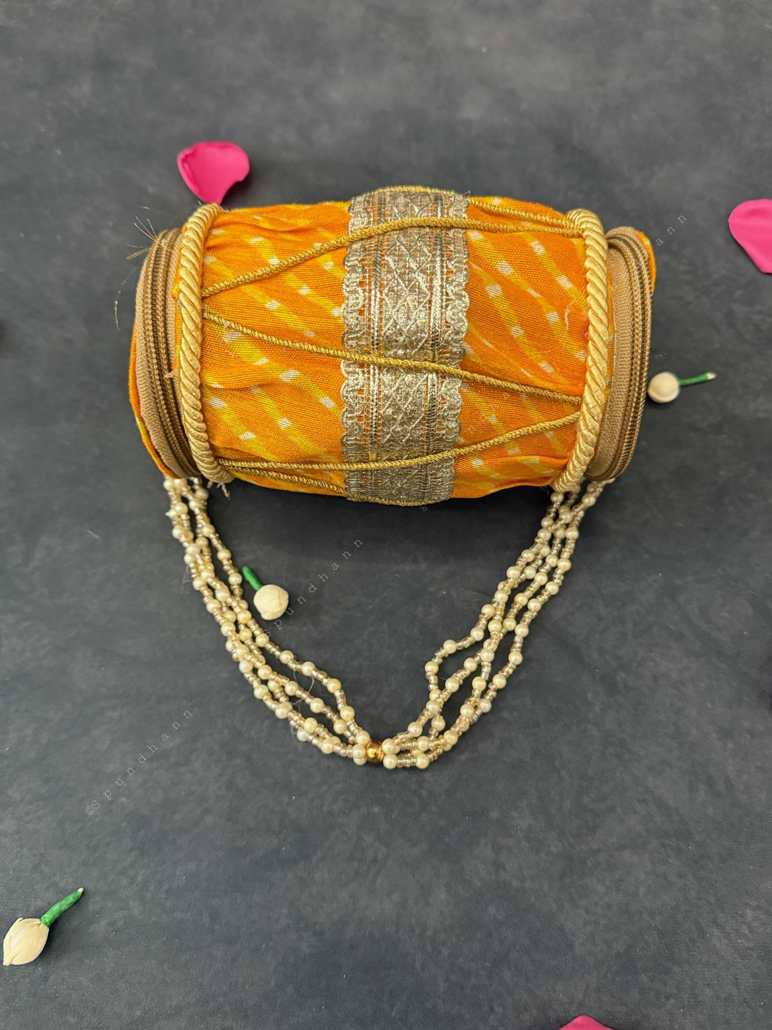 Decorative Dholki shape Purse