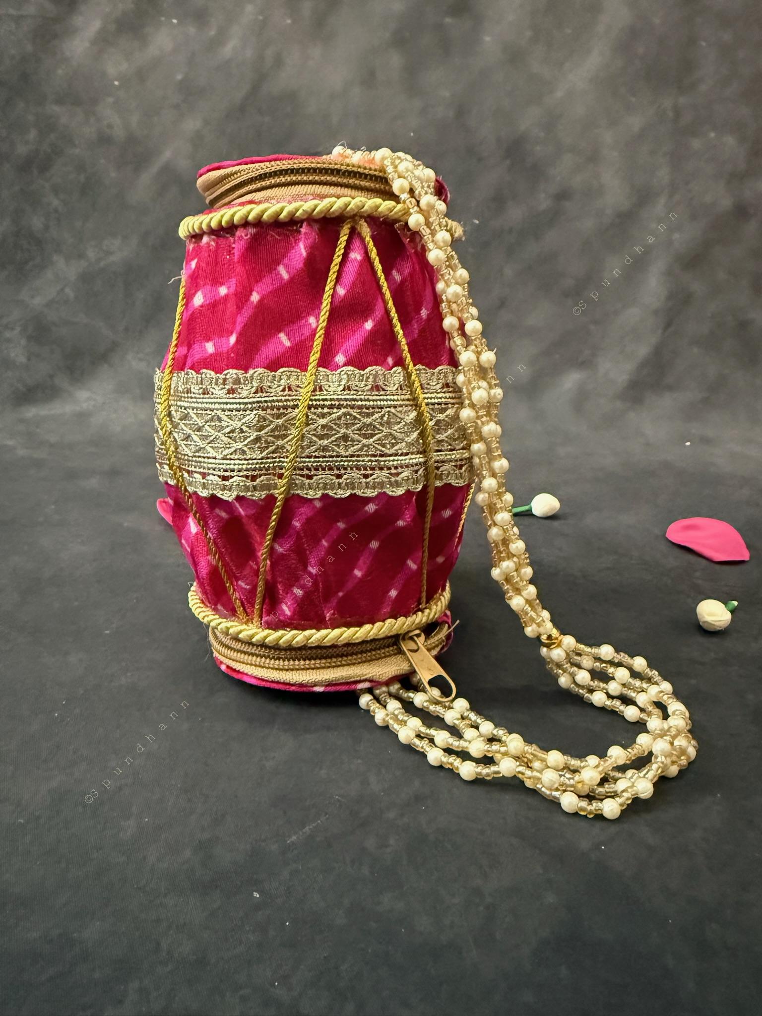 Decorative Dholki shape Purse