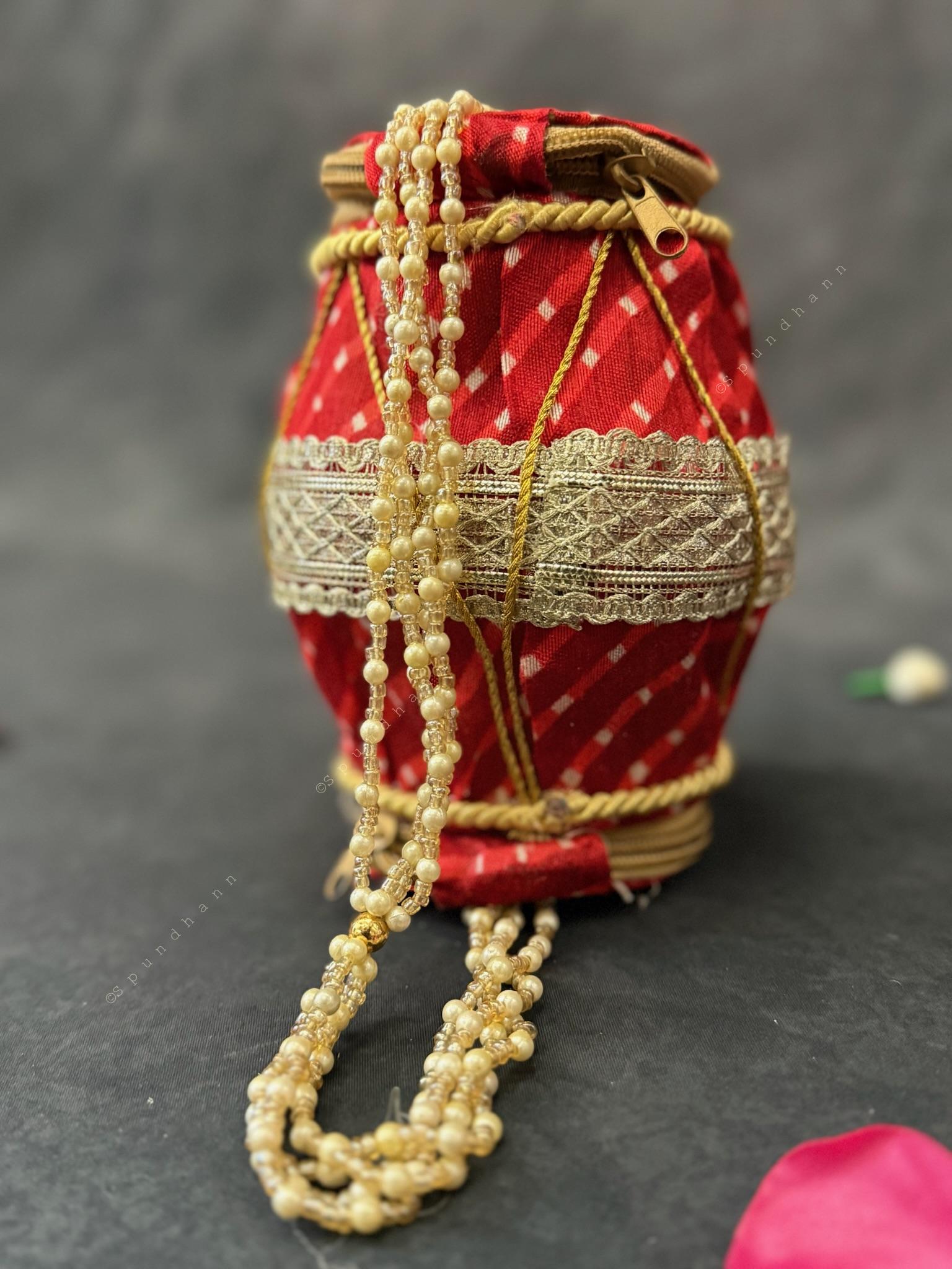 Decorative Dholki shape Purse