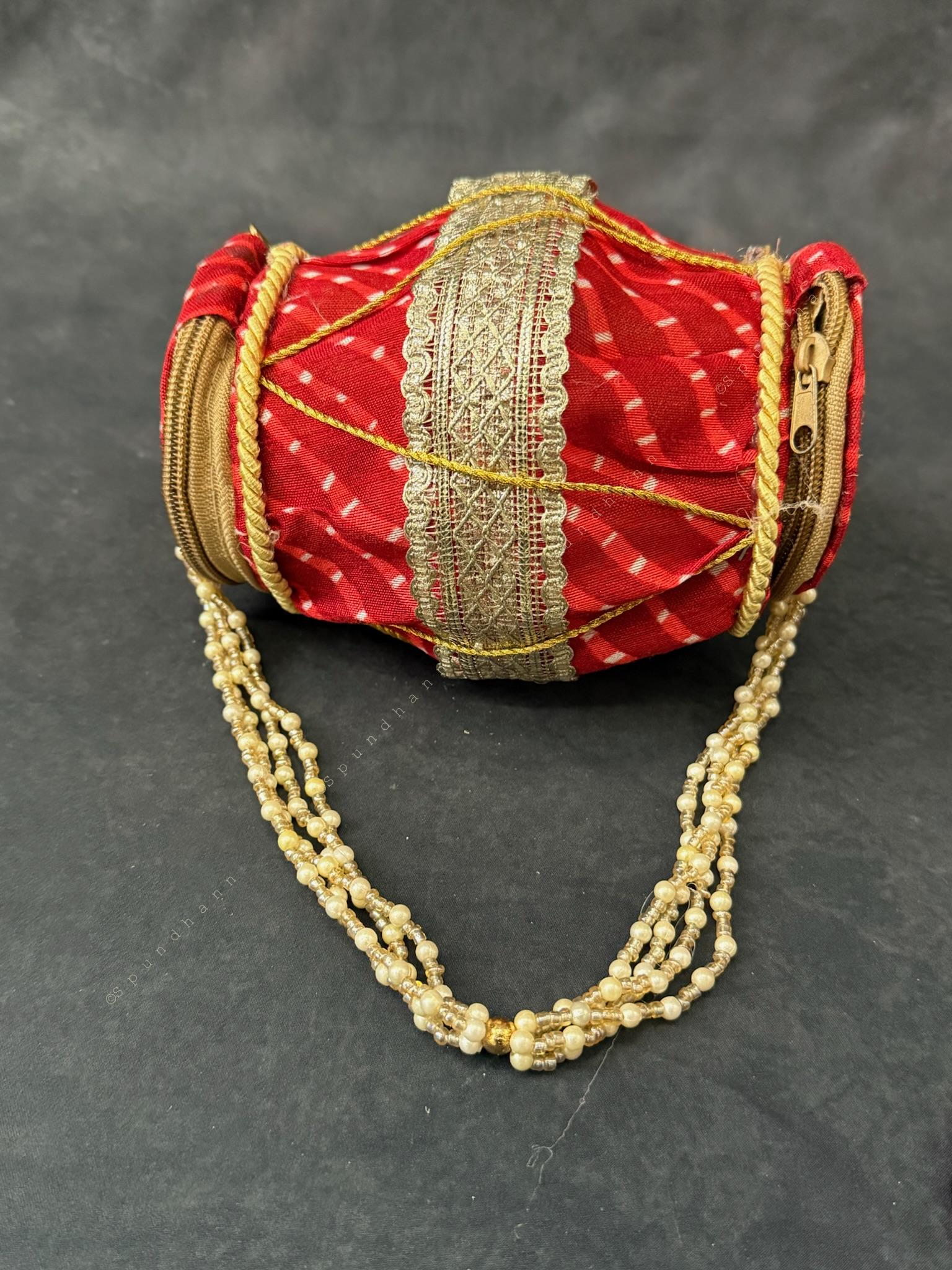 Decorative Dholki shape Purse