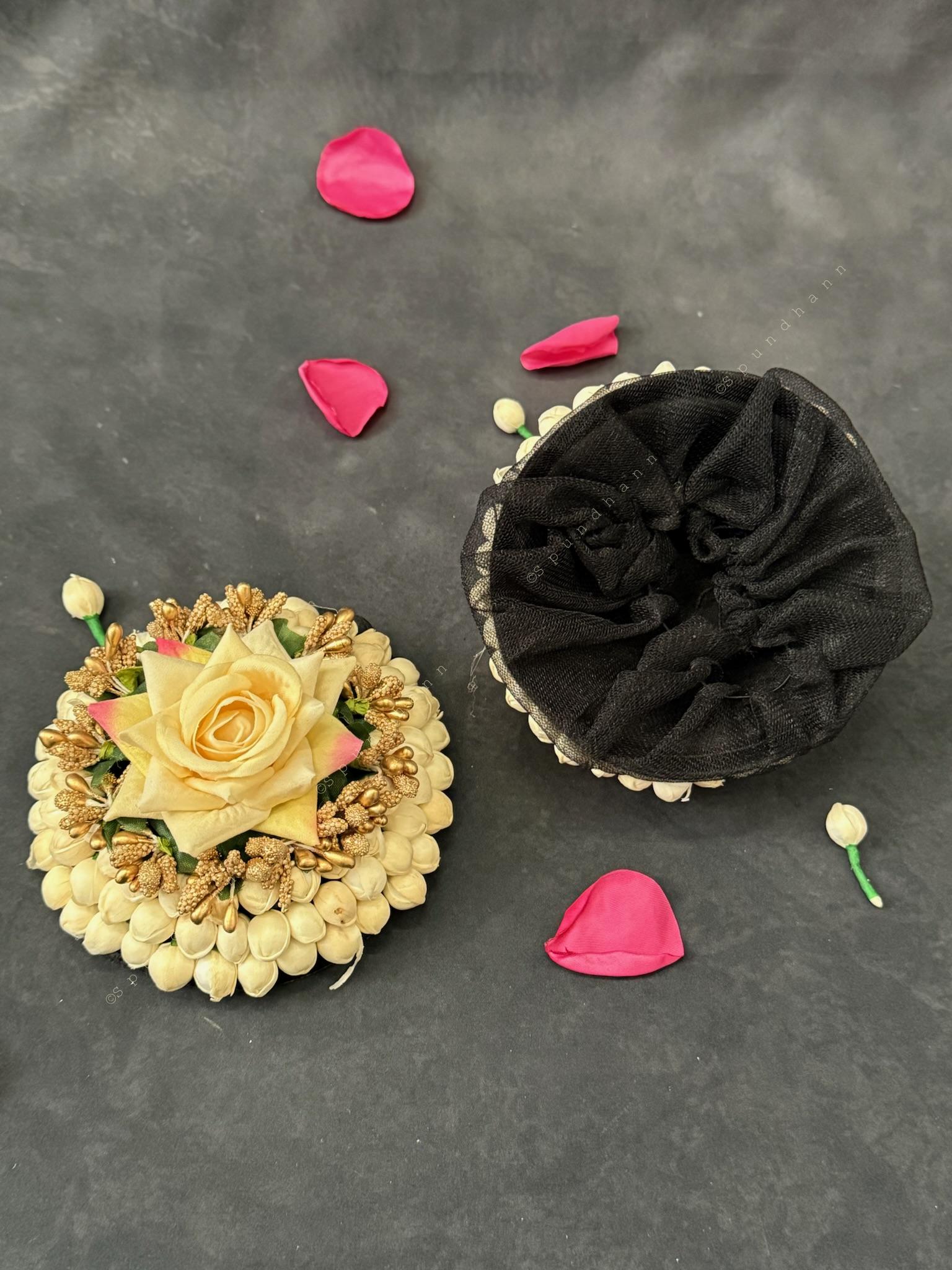 Rose Hair Gajra