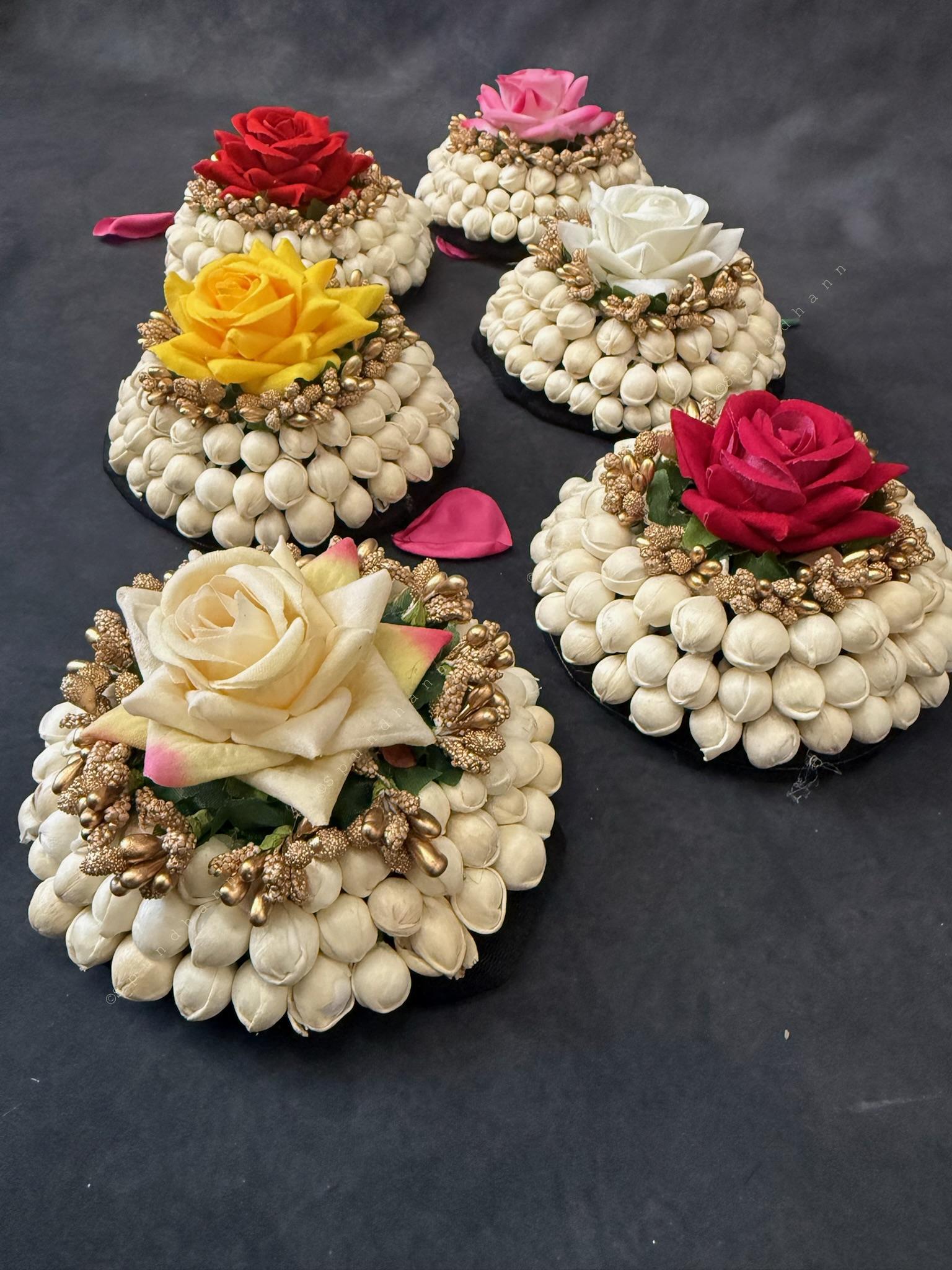 Rose Hair Gajra