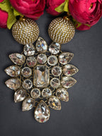 Rose Mala With Gemstone