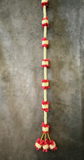 Mogra Pearl and colorful flower with Tassel