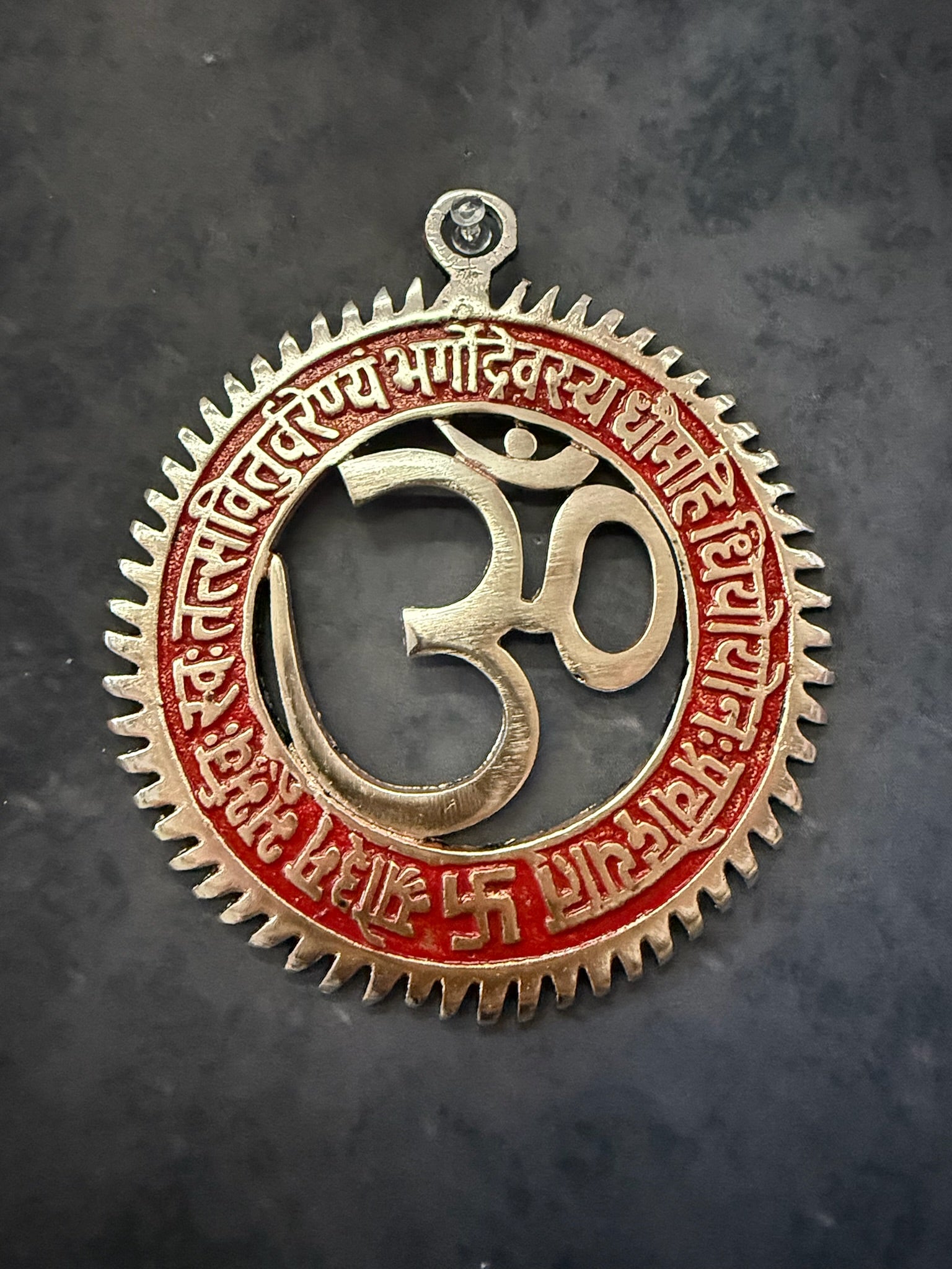 Om Disc Wall Hanging