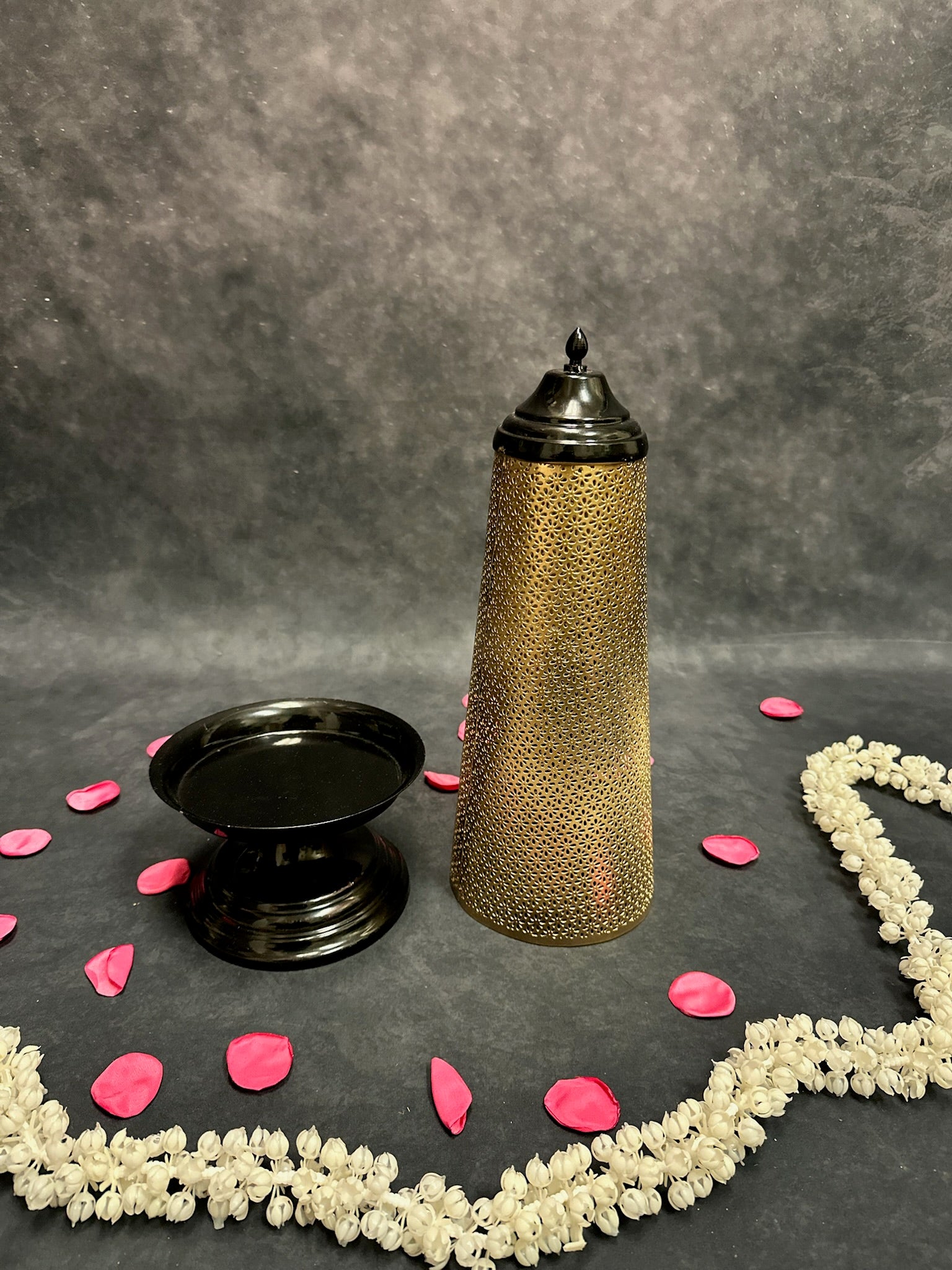 Shadow Minar Tea Light Holder