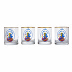 Drama queen drink (Whskey) glass set of 4