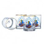 Drama queen drink (Whskey) glass set of 4
