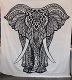 Black & White Boho Tapestry Collection Multiple Designs & Sizes