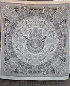 Black & White Boho Tapestry Collection Multiple Designs & Sizes