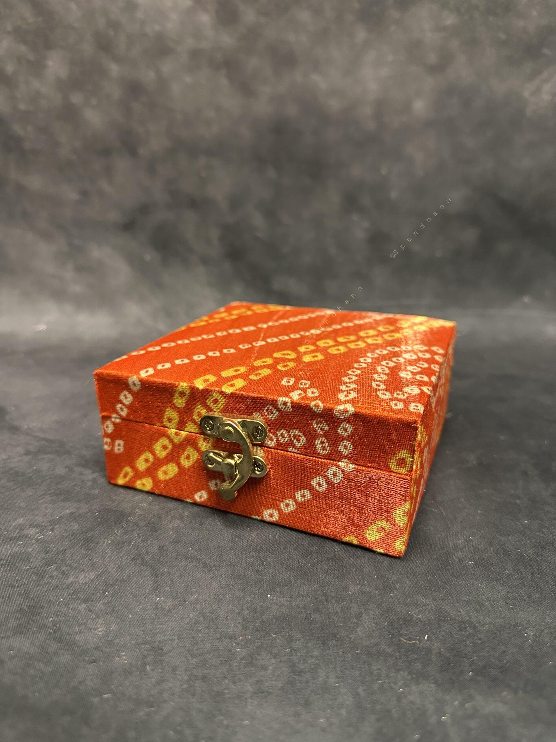 Square Bandhini Gift Box Only (Large)