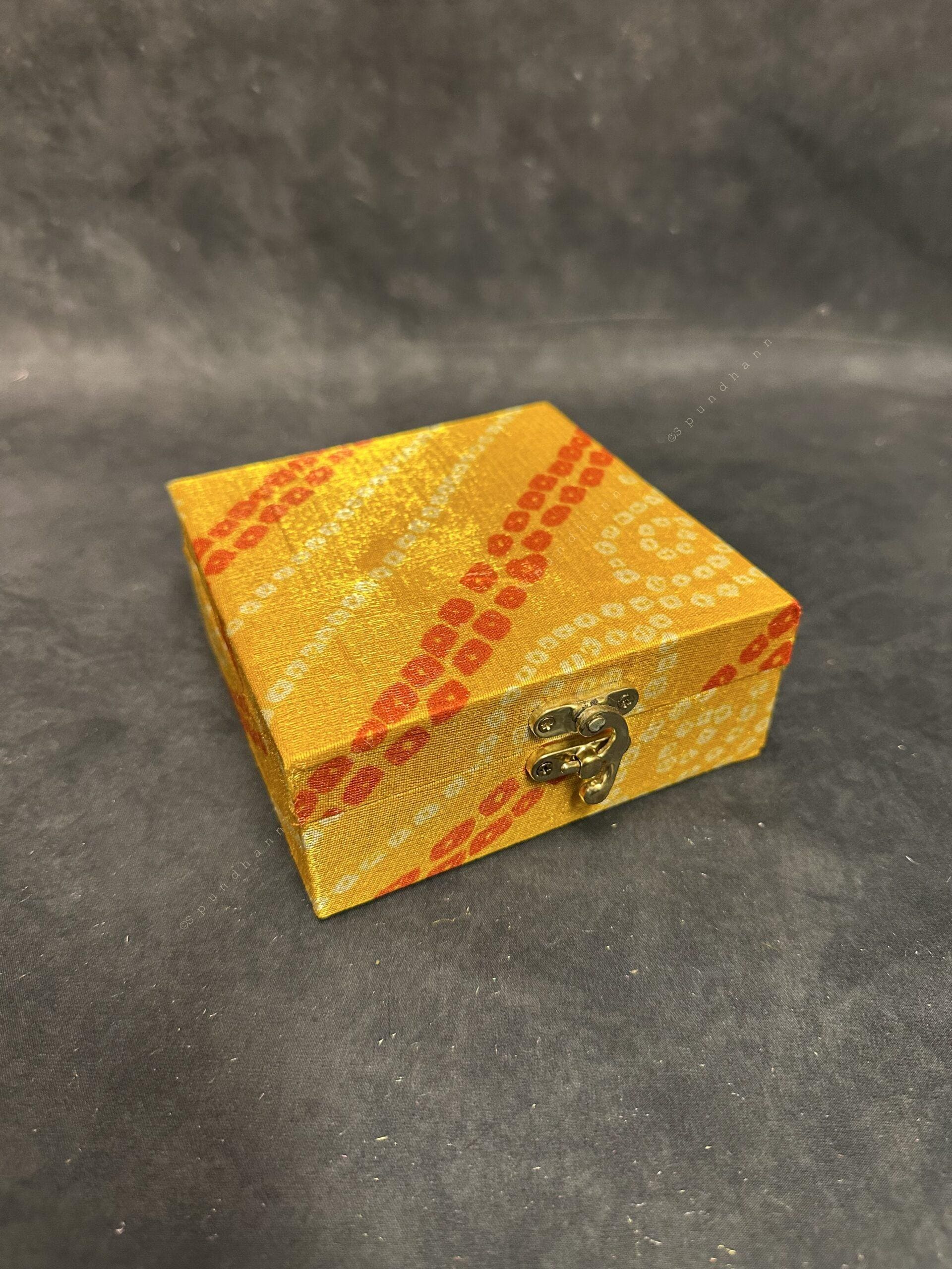 Square Bandhini Gift Box Only (Large)