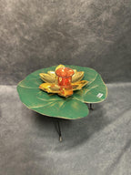 Lotus Leaf Tray (with stand) for Lotus Tea Light holder