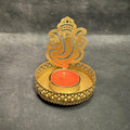 Shadow Tea Light Candle Holders Art Ganesha
