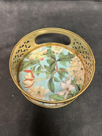 Circular Tray With Pichwai Art Picture 6