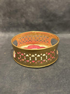 Circular Tray With Pichwai Art Picture 6