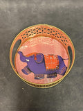 Circular Tray With Pichwai Art Picture 6