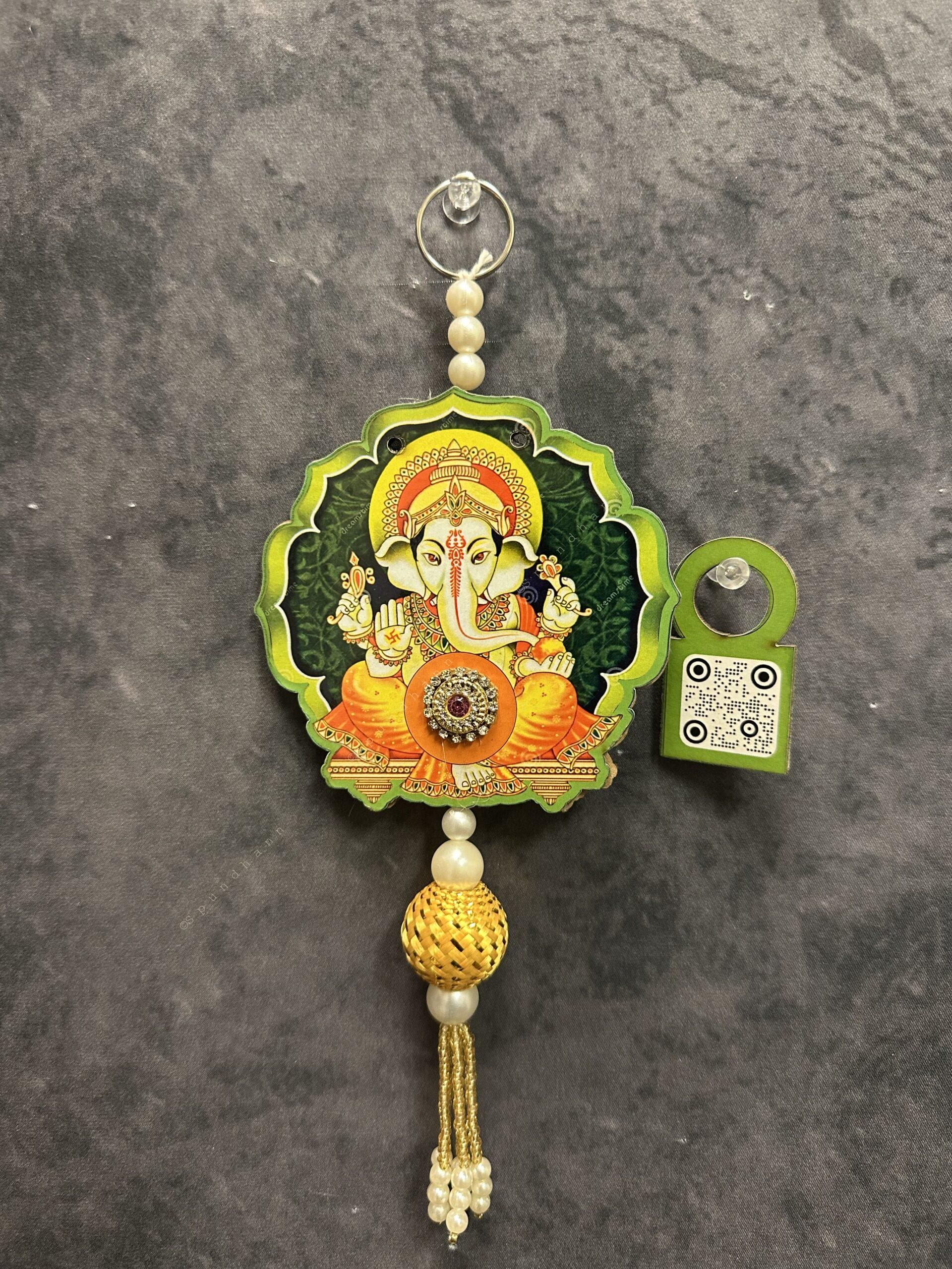 God Dangler With QR Code