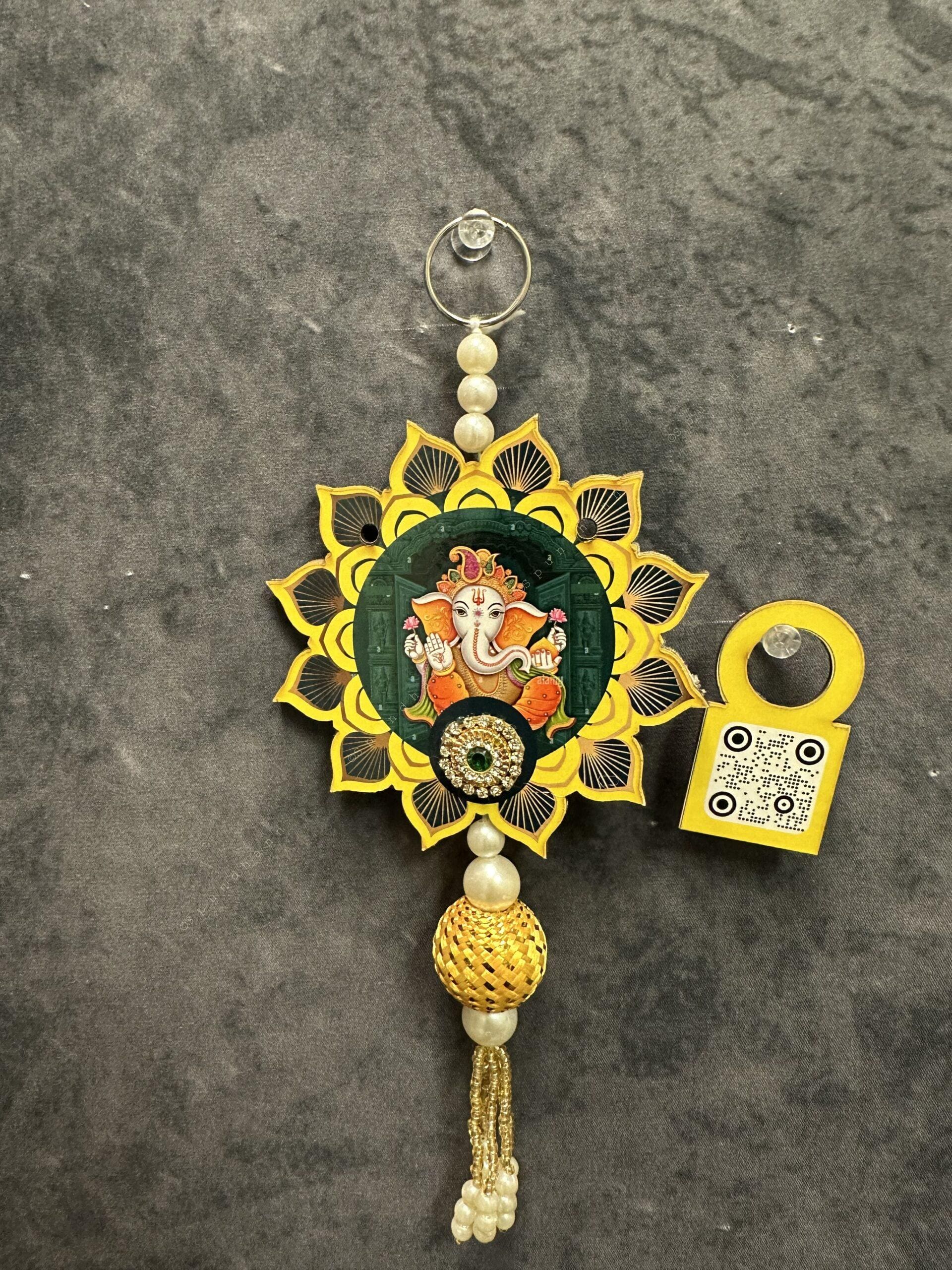 God Dangler With QR Code