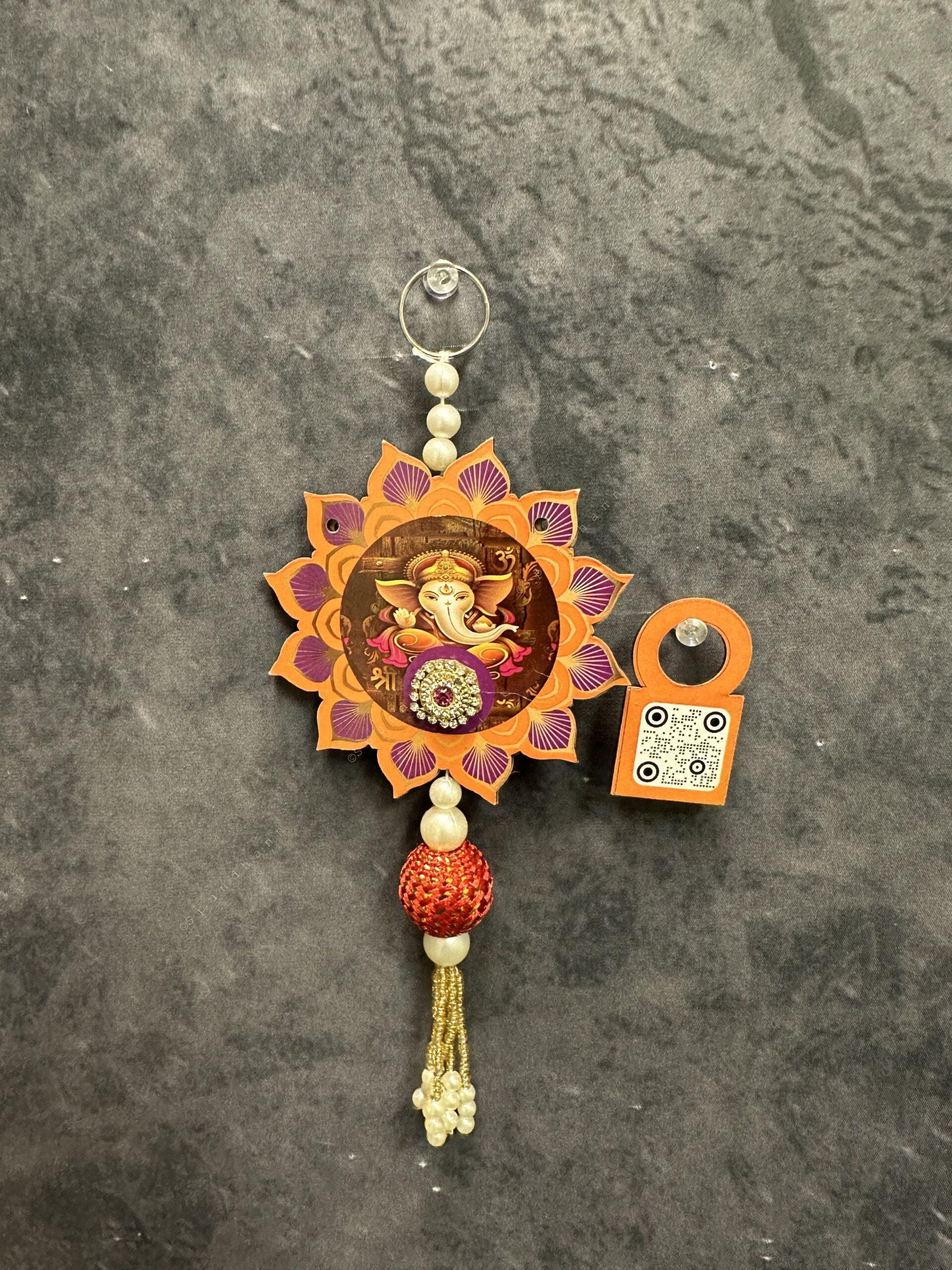 God Dangler With QR Code