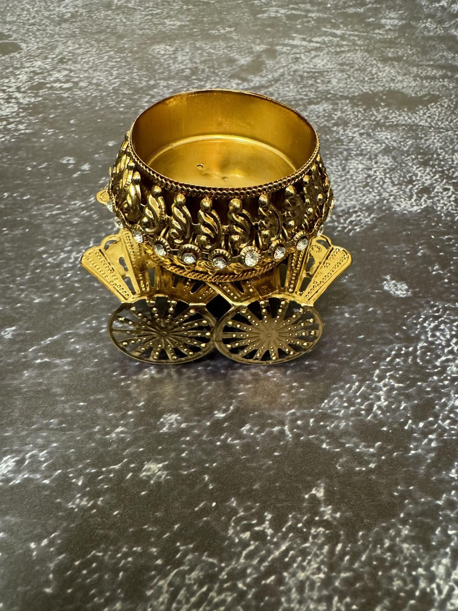 Chariot Studded Tealight Holder