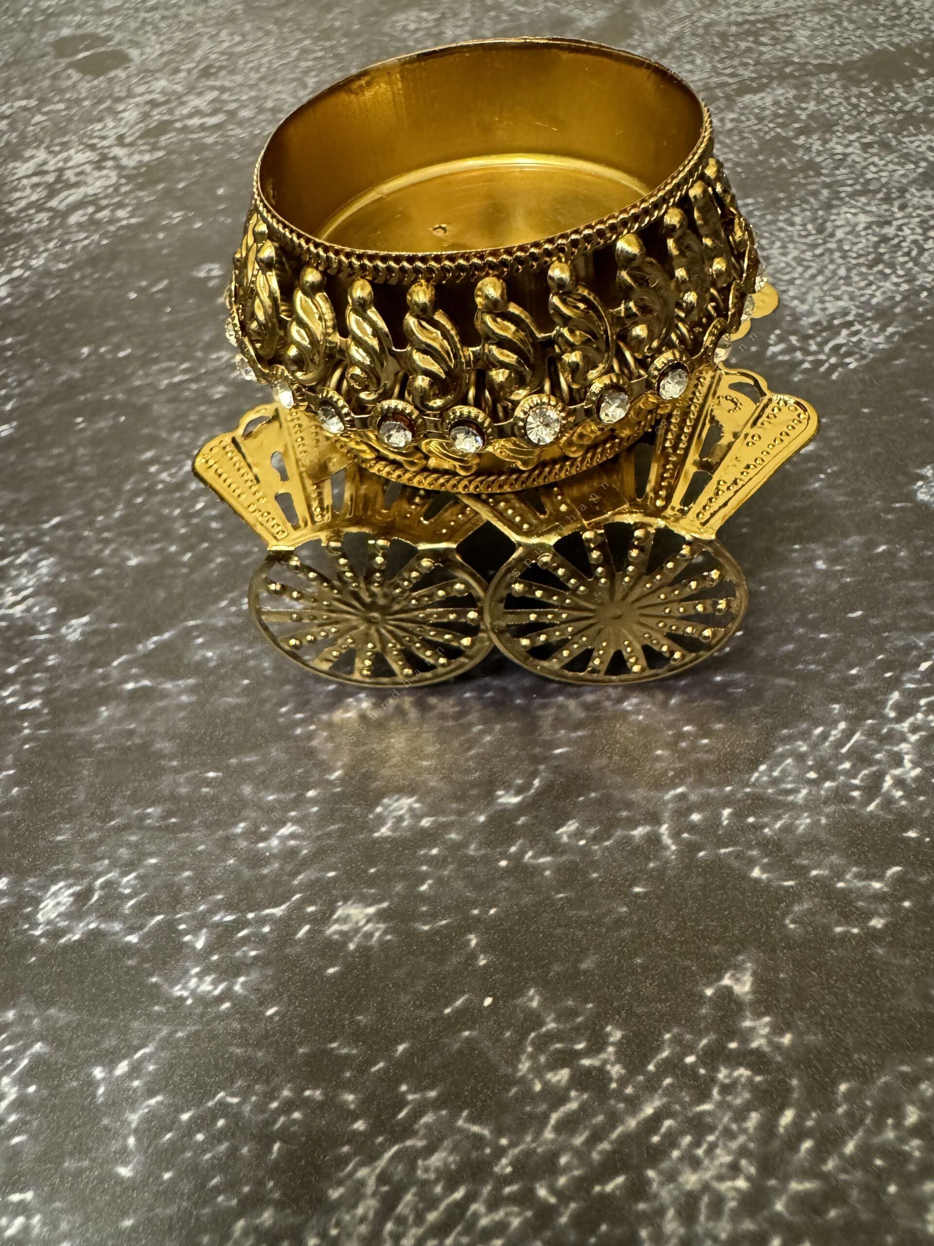 Chariot Studded Tealight Holder