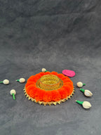 Pom Pom Tea Light Holder