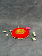 Pom Pom Tea Light Holder