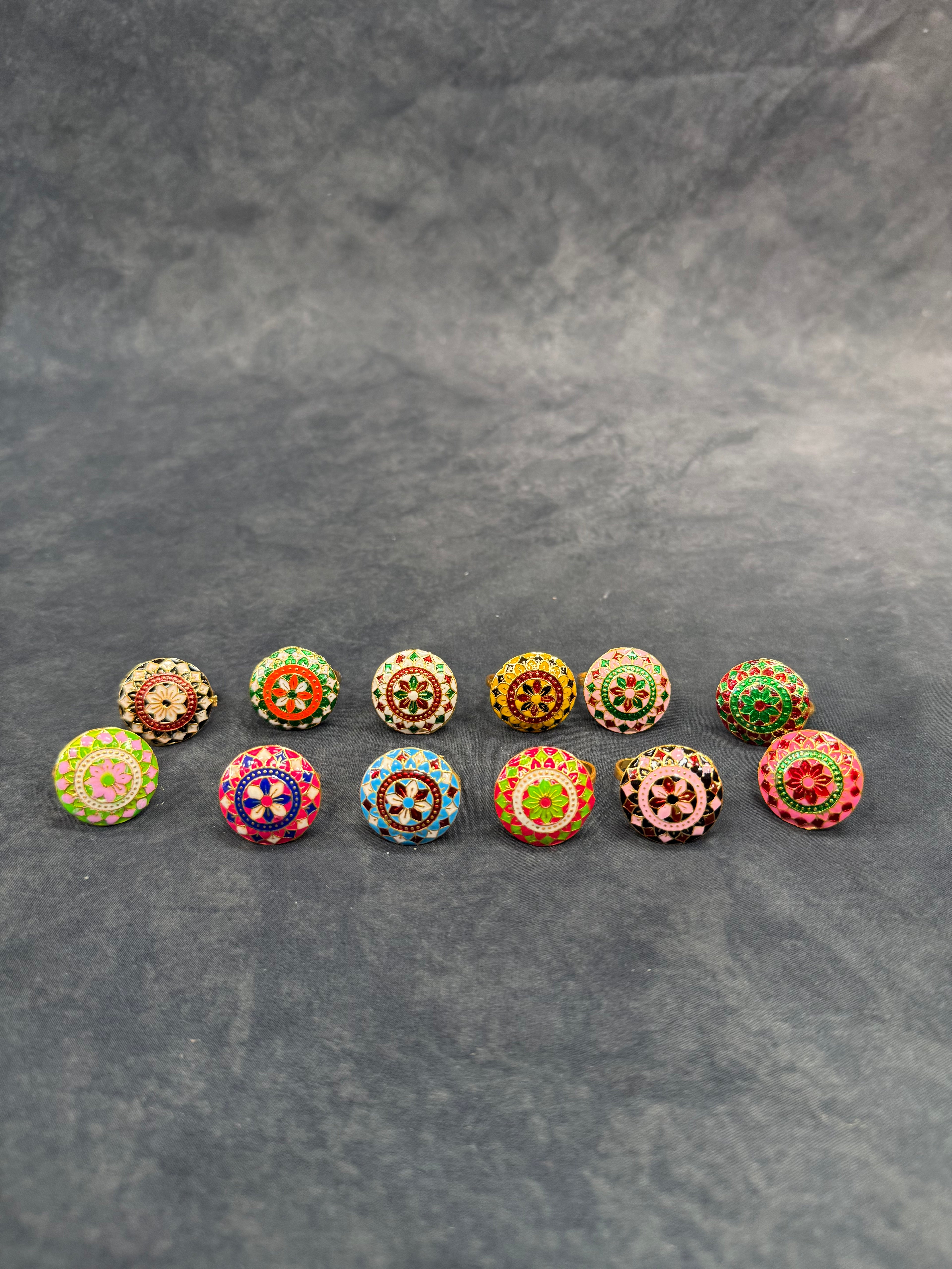 Meenakari Ring