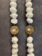 White Marigold and Gotapatti Disk String Pair