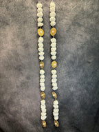 White Marigold and Gotapatti Disk String Pair