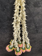 Rose bud and Rajnigandha String Bunch
