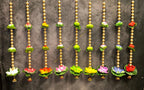 Lotus and Leaf with Gota Bead String