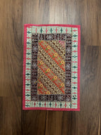 Rectangular Handcrafted Designer Rangoli Mat