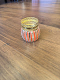 Ribbon & Ball Gota Tea Light Holder