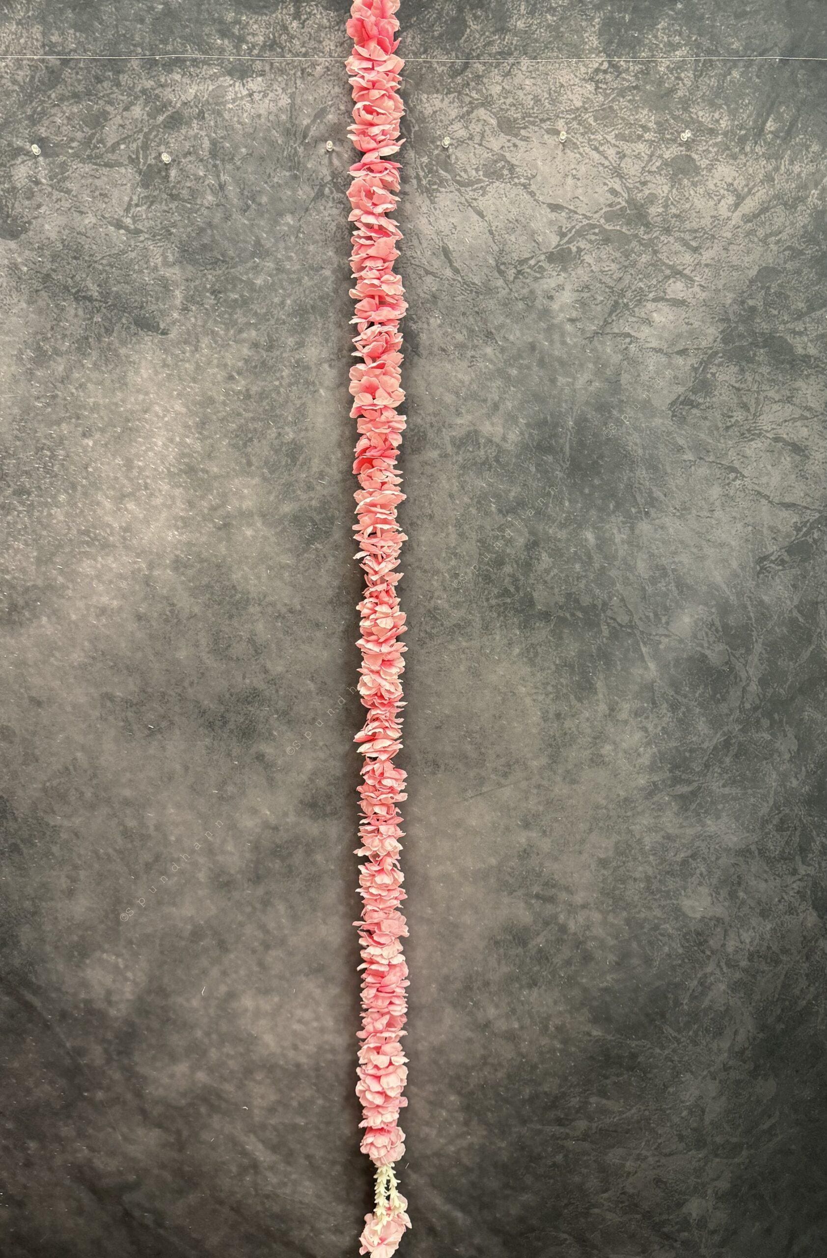 Peony Flower String With Rajnigandha Tassel