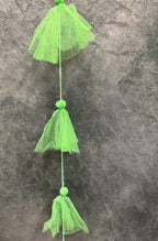 Long Net Solid Dangler Strings Wall Hanging Decor - Pair