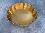 Gold Metal Lotus Plates