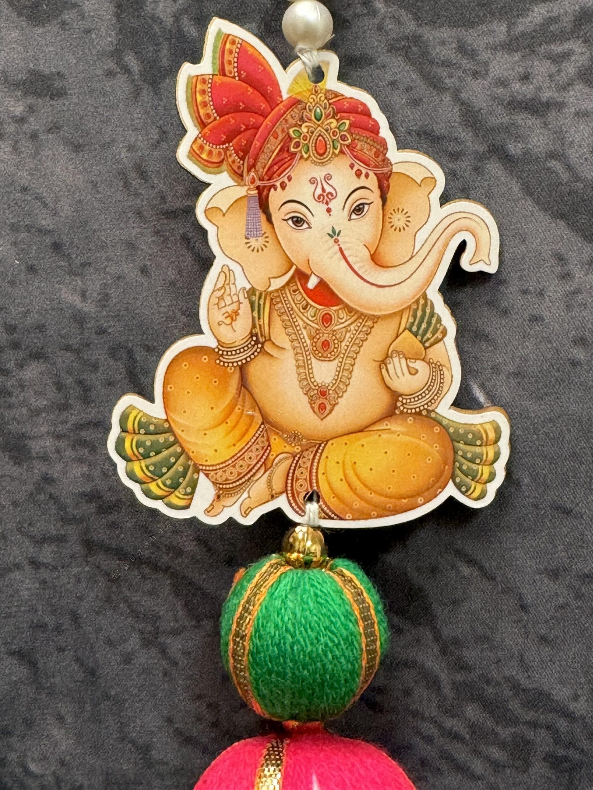 Mini Ganesh Jhumki Dangler