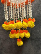 Rajnigandha Marigold & Jhoomar Style Dangler