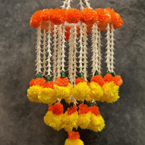 Rajnigandha Marigold & Jhoomar Style Dangler