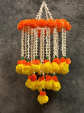 Rajnigandha Marigold & Jhoomar Style Dangler