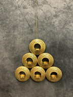 6-Round Shadow Tea Light Holder (Triangle)